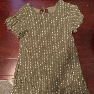 Arrow and star shift dress